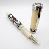 Visconti Knights Templar Limited Edition Fountain Pen -  Fine 18kt Gold Nib