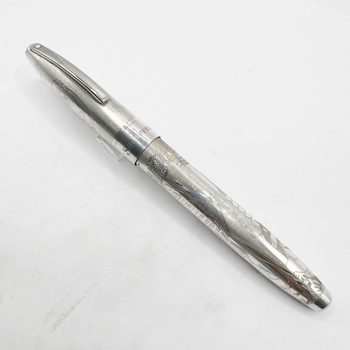 Sheaffer Roaring Twenties Sterling Silver Limited Edition Fountain Pen -  Medium 18kt Gold Nib