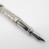 S.T. Dupont Olympio  Graphic Fountain Pen -  Medium 18kt Gold Nib