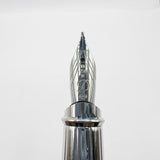 S.T. Dupont Olympio  Graphic Fountain Pen -  Medium 18kt Gold Nib