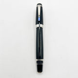 Montblanc Boheme Black Resin Rollerball - Blue Stone in Clip