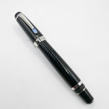 Montblanc Boheme Black Resin Rollerball - Blue Stone in Clip