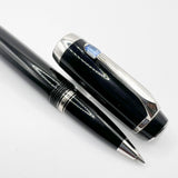 Montblanc Boheme Black Resin Rollerball - Blue Stone in Clip