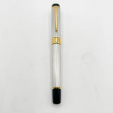 Sailor White Metal Barleycorn Guilloche Fountain Pen -  Medium 14kt Gold Nib