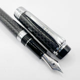 Sailor Collaboration with Yonex Carbon Graphite Fountain Pen -  Medium 14kt Gold Nib