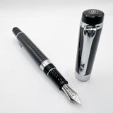 Sailor Collaboration with Yonex Carbon Graphite Fountain Pen -  Medium 14kt Gold Nib