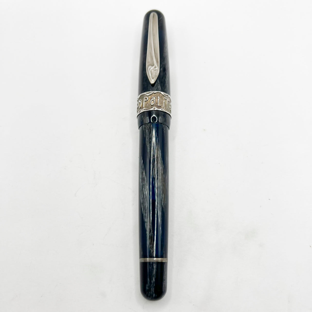 Stipula Metropolitain Magnificent Celluloid Limited Edition Fountain Pen for Point Plume, Renown Parisian Pen Dealer - Flexible Fine T-Flex Titanio Nib - Only 110 Pens Produced!