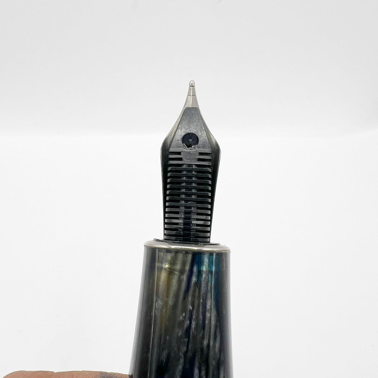 Stipula Metropolitain Magnificent Celluloid Limited Edition Fountain Pen for Point Plume, Renown Parisian Pen Dealer - Flexible Fine T-Flex Titanio Nib - Only 110 Pens Produced!