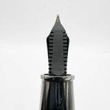 OMAS Arte Italiana "Noir" Large Paragon Guilloche Fountain Pen - Medium 18kt Gold Nib