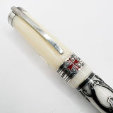 Visconti Knights Templar Limited Edition Fountain Pen -  Fine 18kt Gold Nib