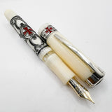 Visconti Knights Templar Limited Edition Fountain Pen -  Fine 18kt Gold Nib