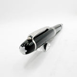 Montblanc Meisterstuck Black Resin #145 Classique Platinum-Plated Trim Fountain  Pen - Medium  14kt Kt Gold Nib