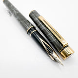 Sheaffer Full Size Targa Gray Ronce Fountain Pen - Fine  14kt Kt Gold Nib