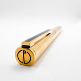 Alfred Dunhill Heavy Gold-Plated 4-Sided Gold-Plated Ballpoint