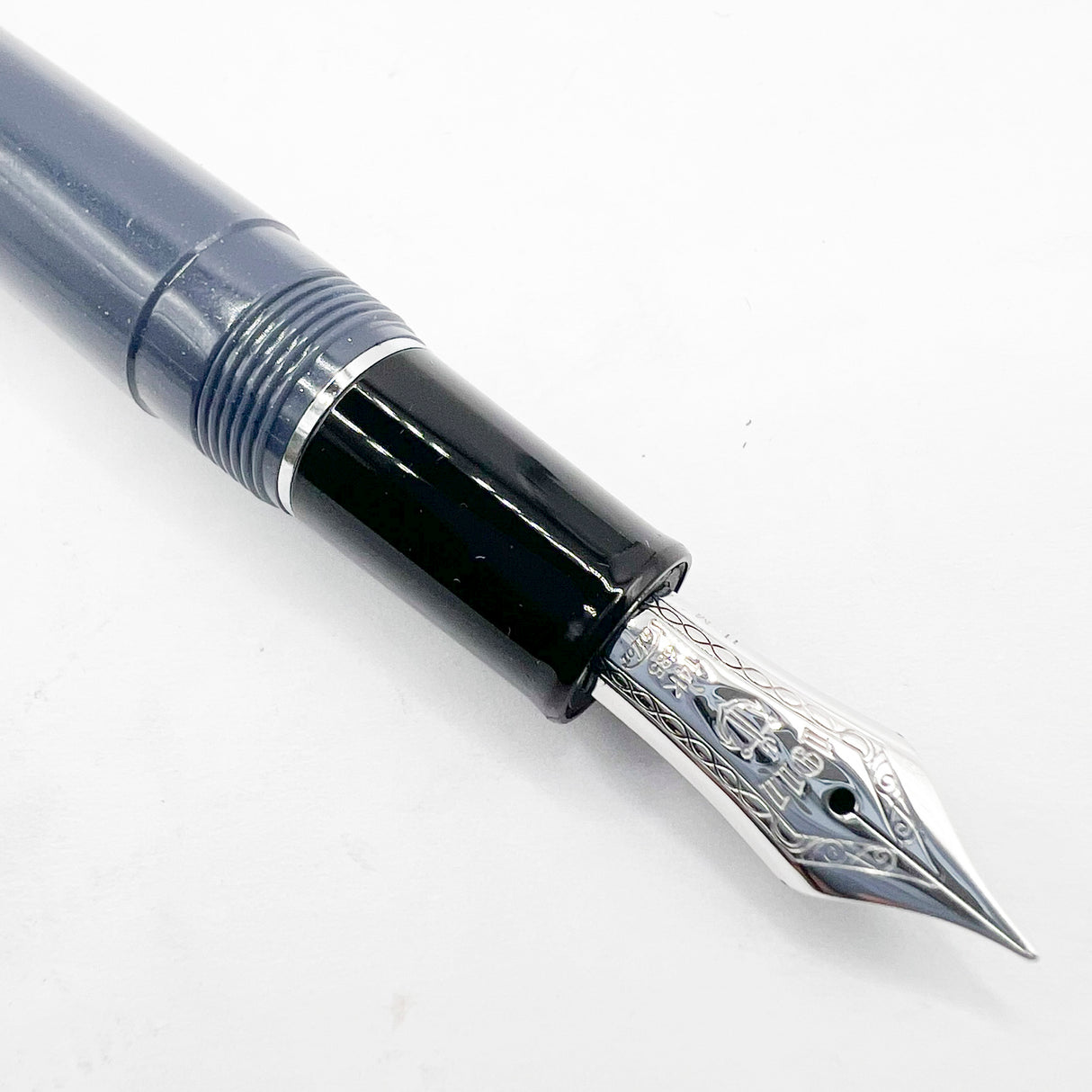 Sailor Professional Gear Slim Celestial Gray 2024 Pen of the Year Fountain Pen - Medium 14kt Gold  Nib