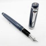Sailor Professional Gear Slim Celestial Gray 2024 Pen of the Year Fountain Pen - Medium 14kt Gold  Nib