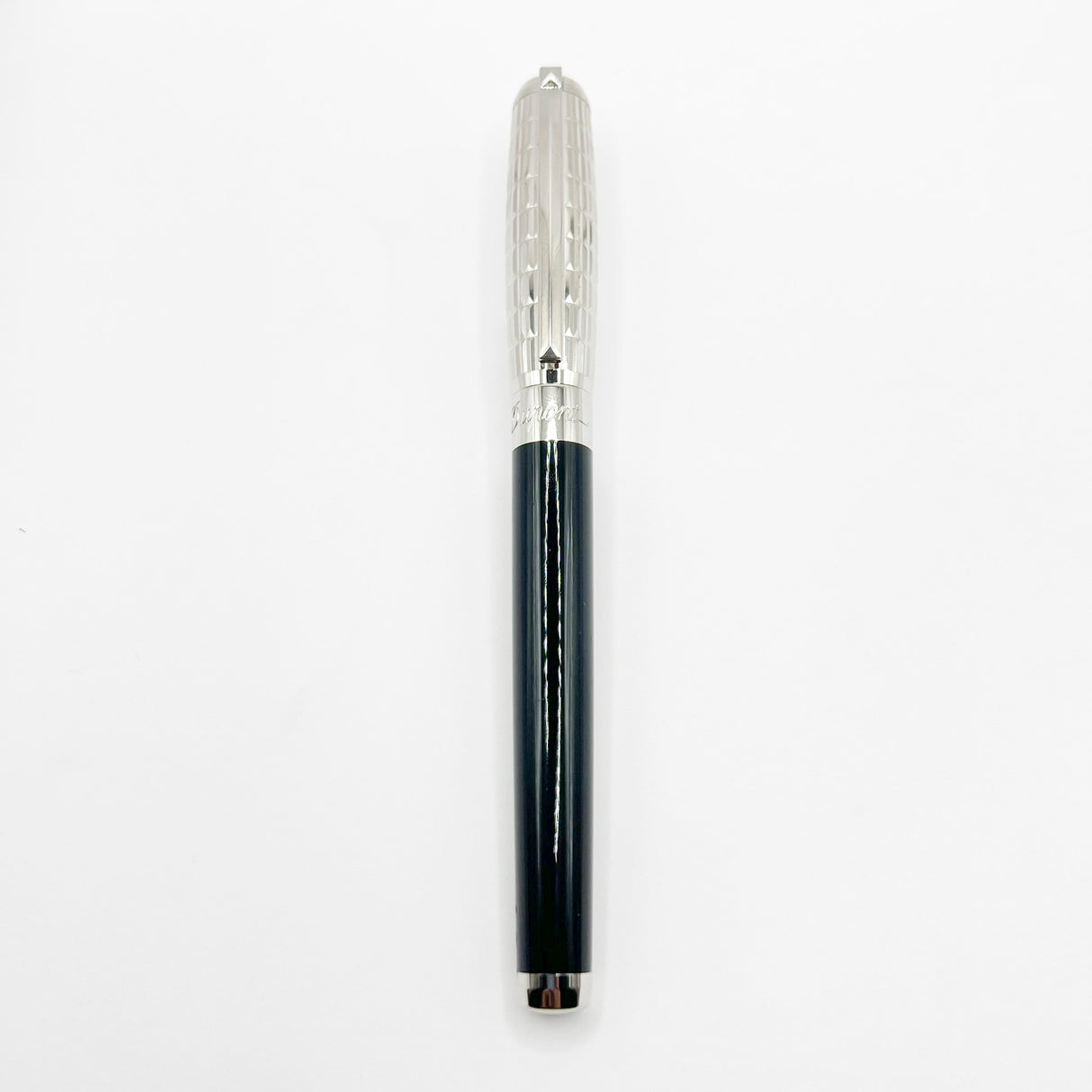 S.T. Dupont Large Line D Elysee Duotone Fountain Pen - Medium 14kt Gold Nib
