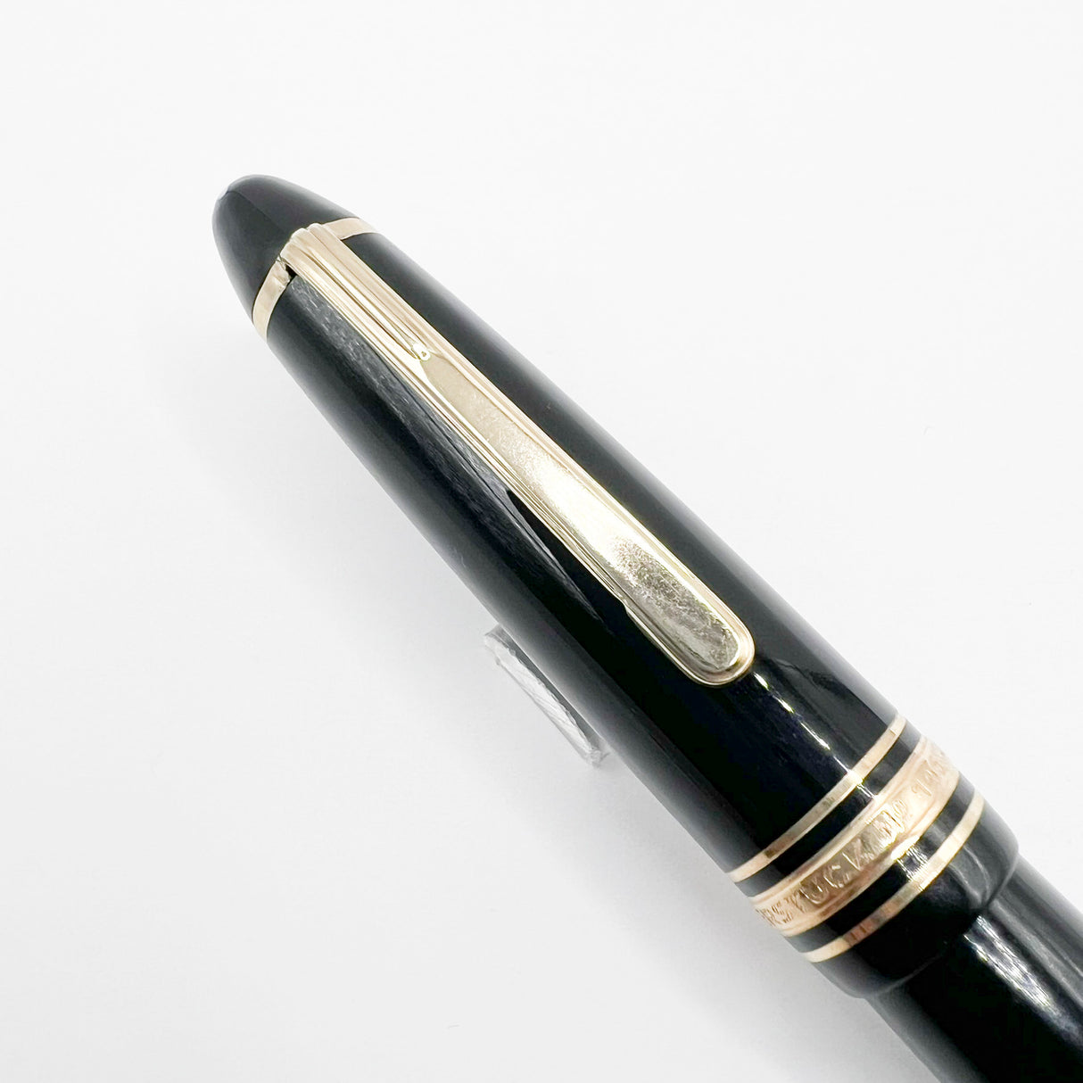 Montblanc Meisterstuck Black Resin #146 LeGrand Fountain Pen  - Flexible  Broad 14kt Gold Nib