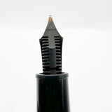 Montblanc Meisterstuck Black Resin #146 LeGrand Fountain Pen  - Flexible  Broad 14kt Gold Nib