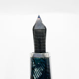Visconti Aida Celluloid Limited Edition Facetted Fountain Pen - Extra Extra Fine(EEF) 18kt Gold Nib