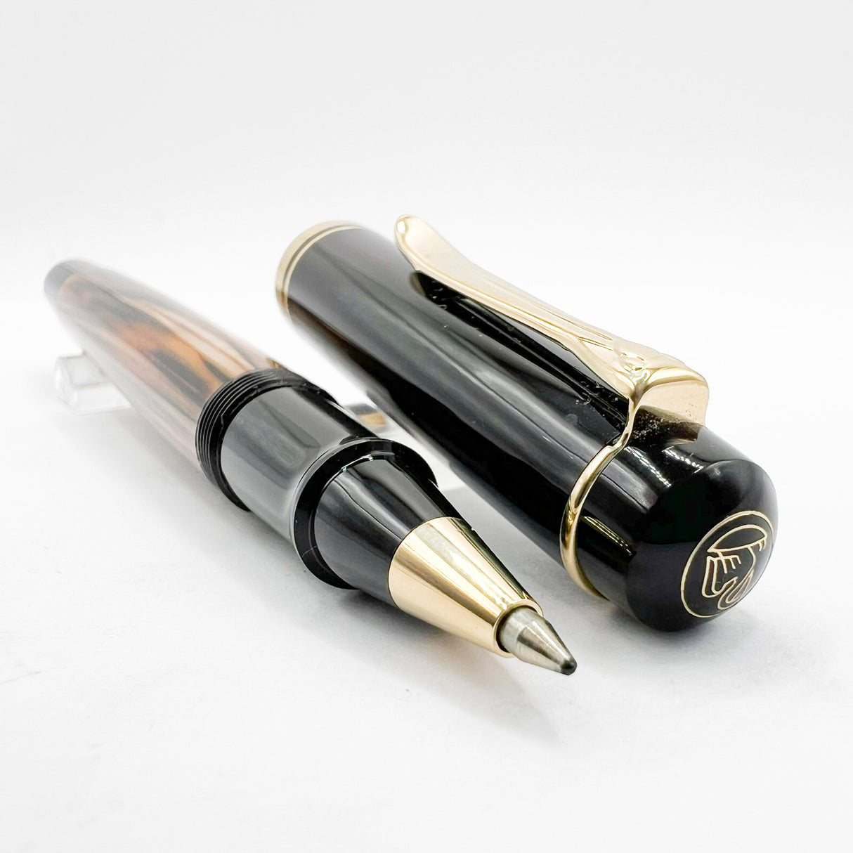 Pelikan R400 Tortoise Brown Rollerball