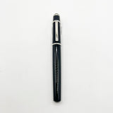 Cartier Midi Diabolo Black Fountain Pen  - Medium 18kt Gold Nib