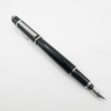 Cartier Midi Diabolo Black Fountain Pen  - Medium 18kt Gold Nib