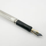 Graf von Faber Castell Platinum-Plated Classic Fountain Pen - Extra Fine 18kt Gold Nib