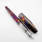 Montegrappa "Blue Blazer" Fountain Pen - Fine Stainless Steel Nib