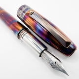 Montegrappa "Blue Blazer" Fountain Pen - Fine Stainless Steel Nib