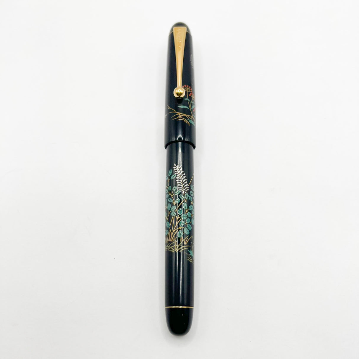 Pilot Namiki Nippon Art Wildflowers Fountain Pen  - Fine 14kt Gold Nib