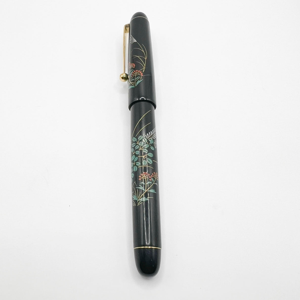 Pilot Namiki Nippon Art Wildflowers Fountain Pen  - Fine 14kt Gold Nib