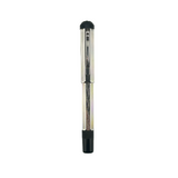 Montblanc Lorenzo De Medici Sterling Silver  Patron of the Arts Fountain Pen - Medium 18kt Gold Nib - A GRAIL Pen!