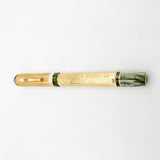 Montegrappa Queen of Hearts - 18 Kt SOLID GOLD Overlay - Medium 18kt Gold Nib