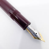 Montblanc Meisterstuck Bordeaux Resin 146 LeGrand Fountain Pen - Fine 14kt Gold Nib