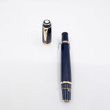 Montblanc Boheme Rouge - Black Resin Fountain Pen - Retractable  Medium 14kt Gold Nib