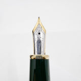 Montblanc Czar Nikolai LeGrand Fountain Pen - Malachite Cap/Gold Vermeil Barrel - Medium 18kt Gold Nib