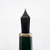 Montblanc Czar Nikolai LeGrand Fountain Pen - Malachite Cap/Gold Vermeil Barrel - Medium 18kt Gold Nib