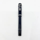Montblanc Agatha Christie Sterling Silver Limited Edition Fountain Pen - Fine 18kt Gold Nib