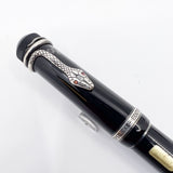 Montblanc Agatha Christie Sterling Silver Limited Edition Fountain Pen - Fine 18kt Gold Nib