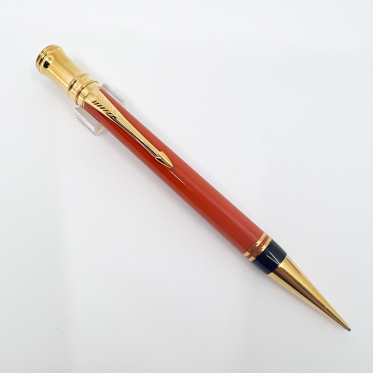 Parker  Duofold Orange Mechanical Pencil 0.9mm (Circa 1995)