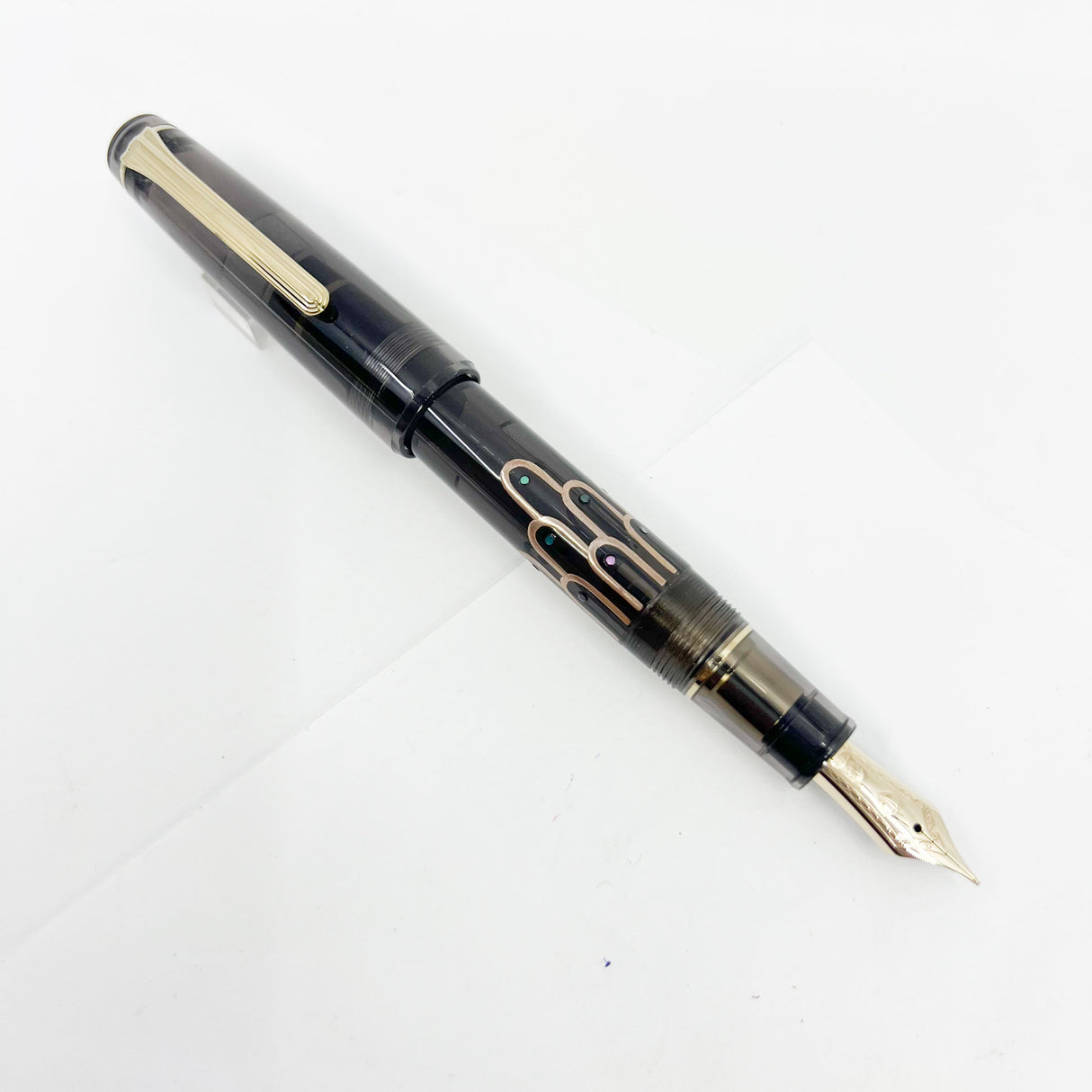Sailor "ALA SV" (Silver Wings) Classic Ko Fountain Pen  - Medium Fine 21kt Gold Nib