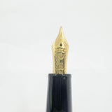 Sailor Black 1911L Large Fountain Pen  - Broad 21kt Gold Nib