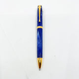 Caran d'Ache Equinox Blue Marble Ballpoint Pen