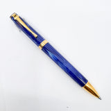 Caran d'Ache Equinox Blue Marble Ballpoint Pen