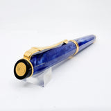 Caran d'Ache Equinox Blue Marble Ballpoint Pen