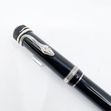 Montblanc Agatha Christie Sterling Silver Limited Edition Fountain Pen - Fine 18kt Gold Nib