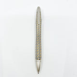 Porsche Design Ballpoint Pen - Tec-Flex Woven Stainless Steel & Gold Plate