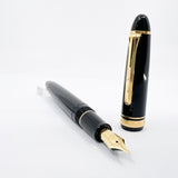 Sailor Black 1911L Large Fountain Pen  - Broad 21kt Gold Nib