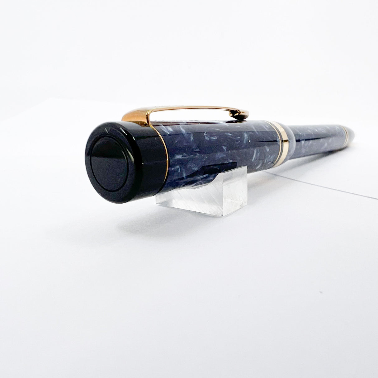 Parker Duofold First Generation Blue Marble Ballpoint Pen